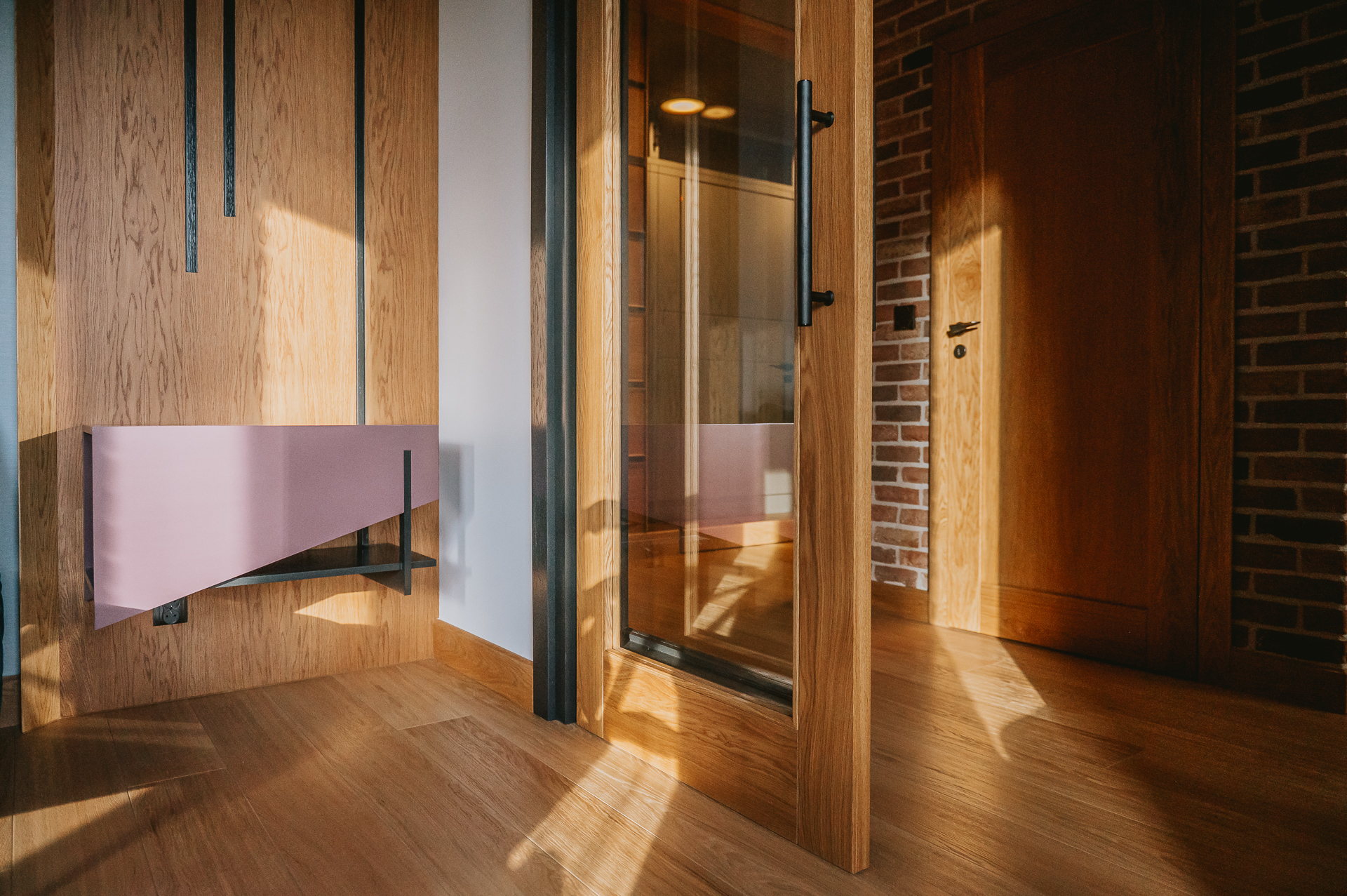 Drzwi wewnętrzne dębowe